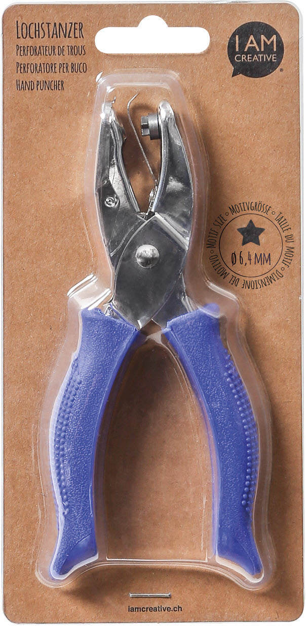 I am creative 4048.024 – Motivstanzer, Stern, Ø 6,4 mm