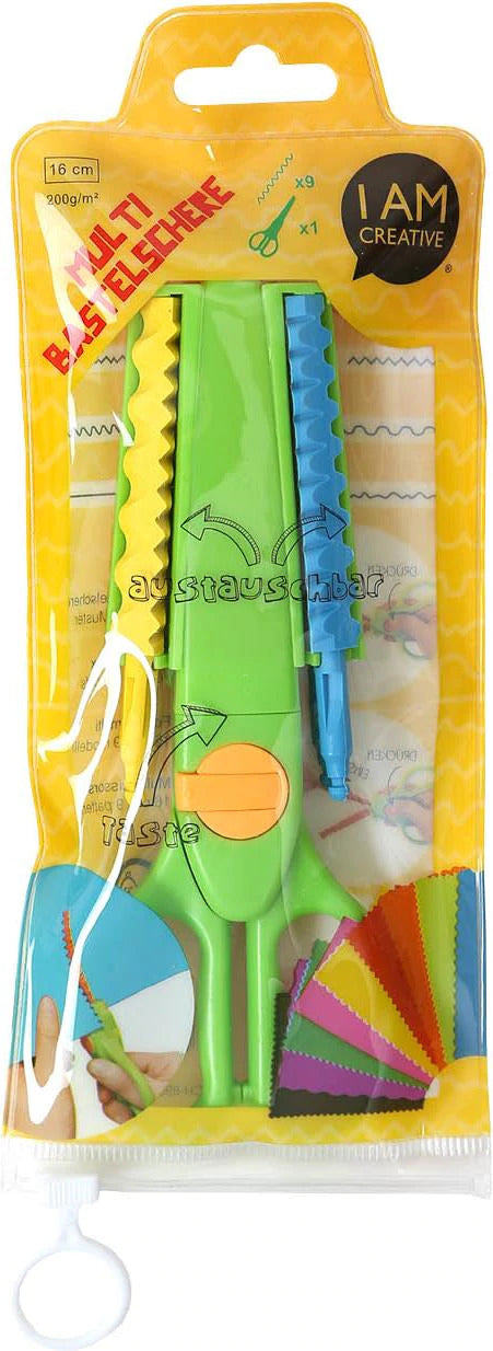 I am creative 4080.35 – Konturenschere, 16 cm, 9 Konturen