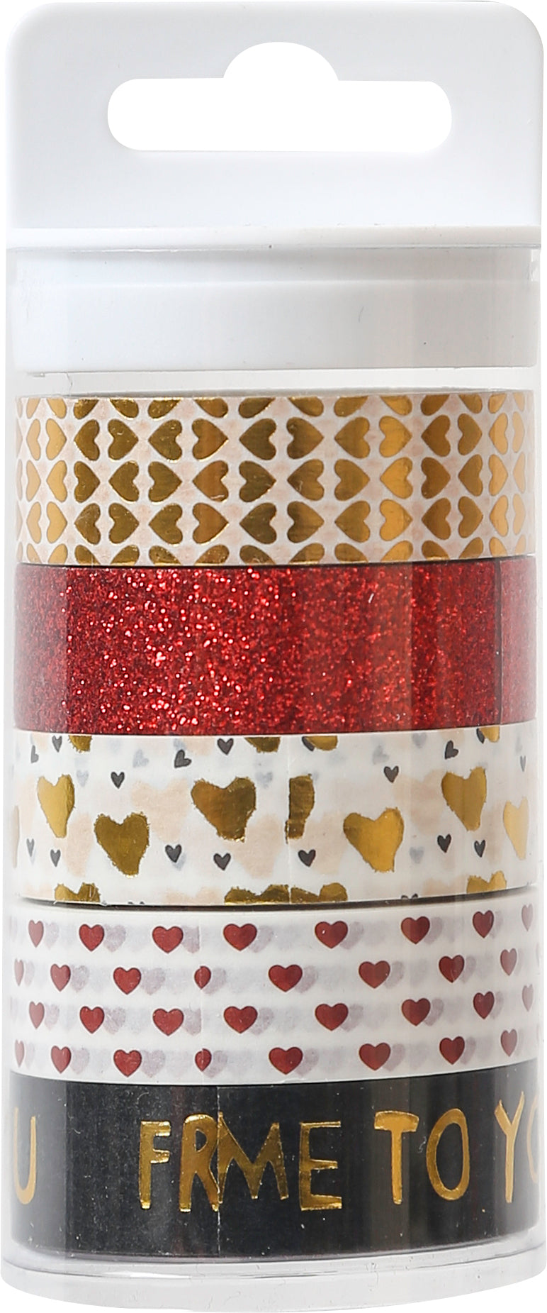 I am creative I AM CREA 4085.112 Washi Tape (Deko) – 15 mm × 5 m, mehrfarbig, Reispapier, wiederablösbar