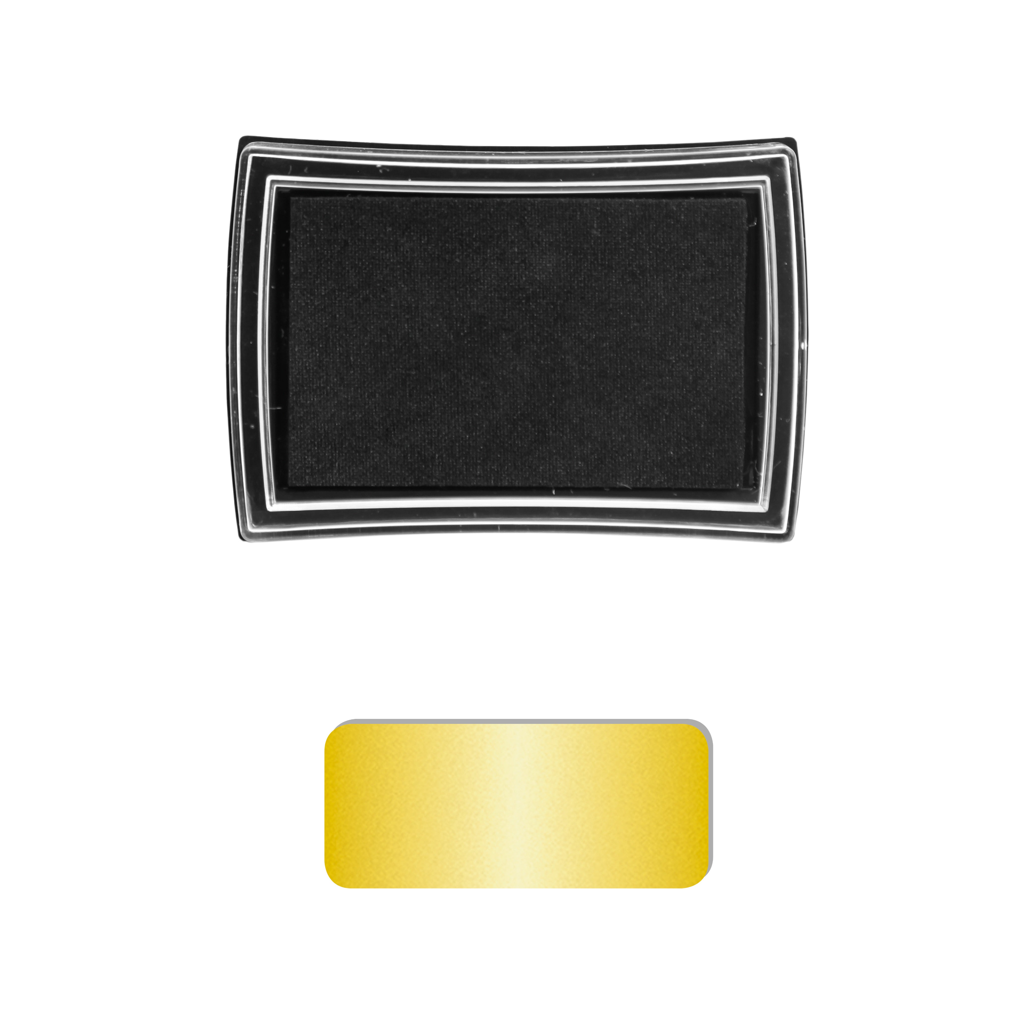 I am creative Quali 4089.625 – Stempelkissen 100 × 65 mm – gold