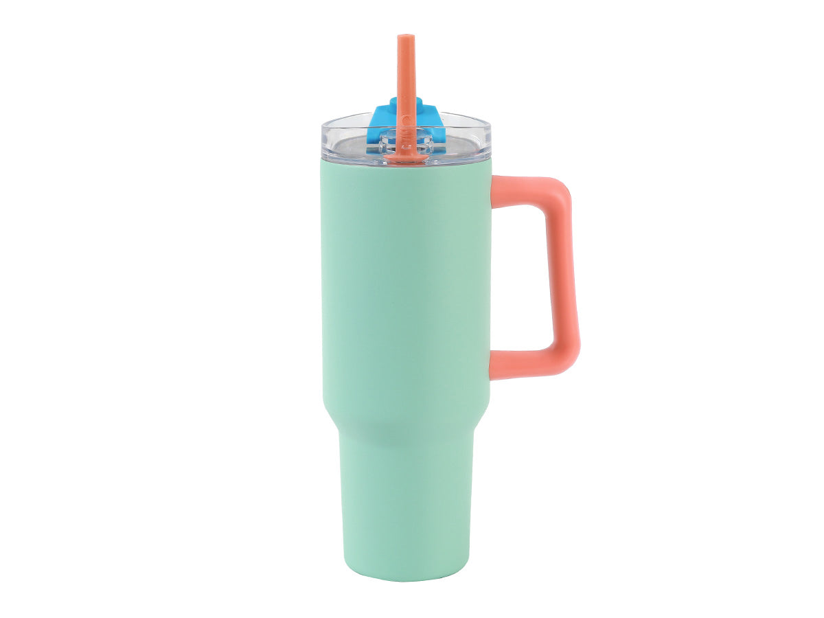 I-drink ID0250 Thermobecher 1,2 l – doppelwandig 10 h heiss/24 h kalt, Edelstahl, Mint