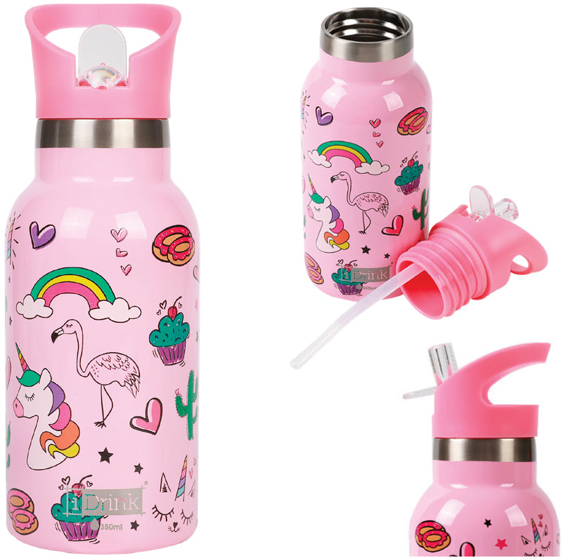 I-drink KIDS Kindertrinkflasche 350 ml – Unicorn