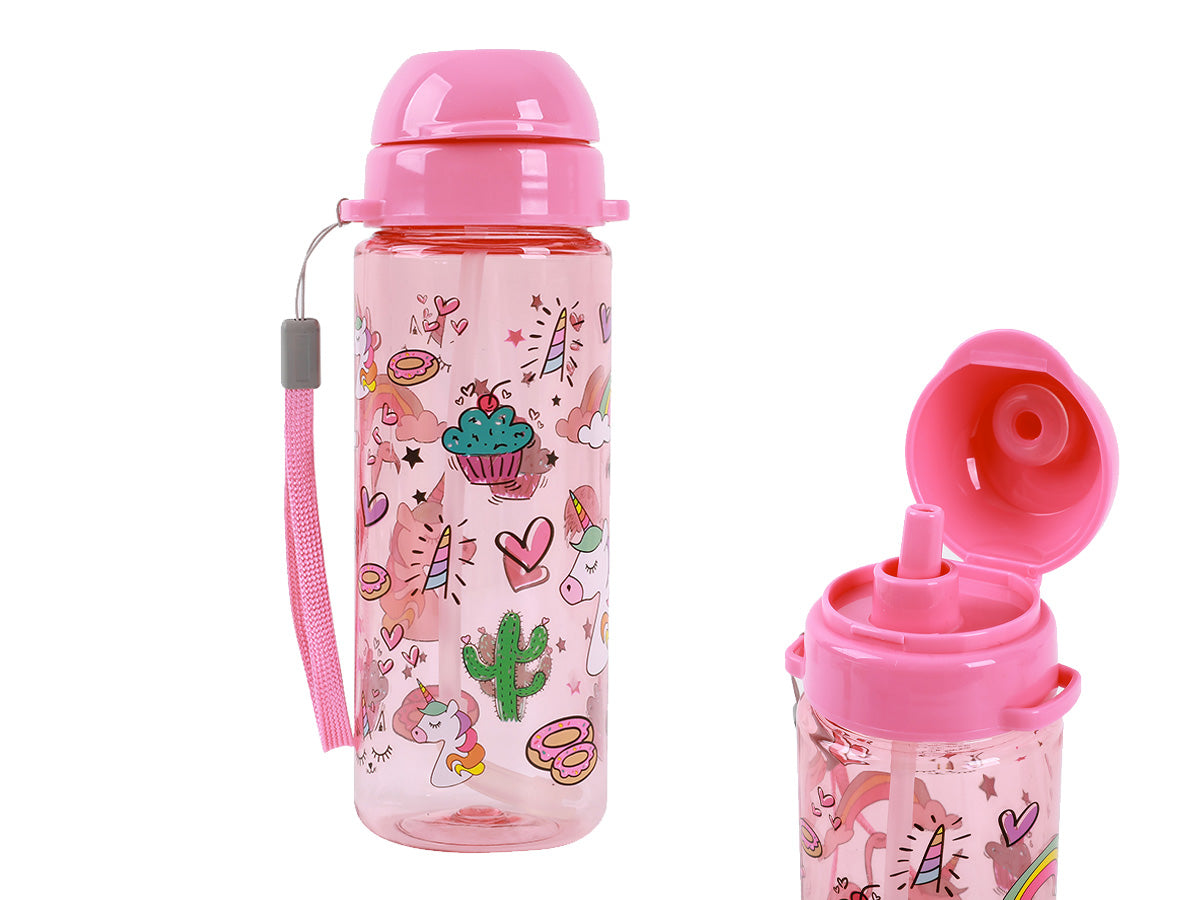 I-drink ID2116 Kindertrinkflasche 400 ml – Tritan, Einhorn