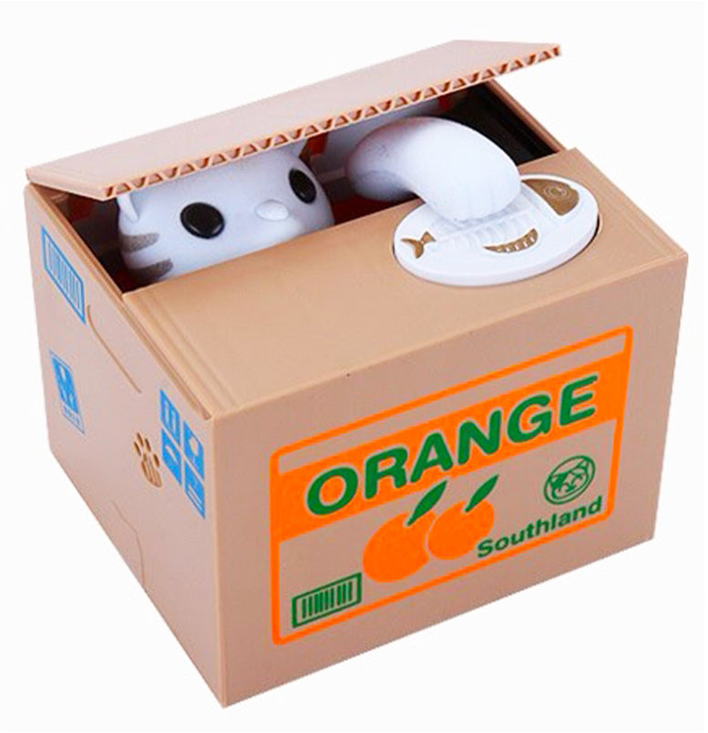 I-total Sparbüchse Katze XL0251 – 13 × 12,8 × 15,5 cm