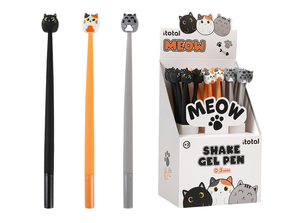 I-TOTAL Cat XL1164B Gelschreiber – Farben sortiert