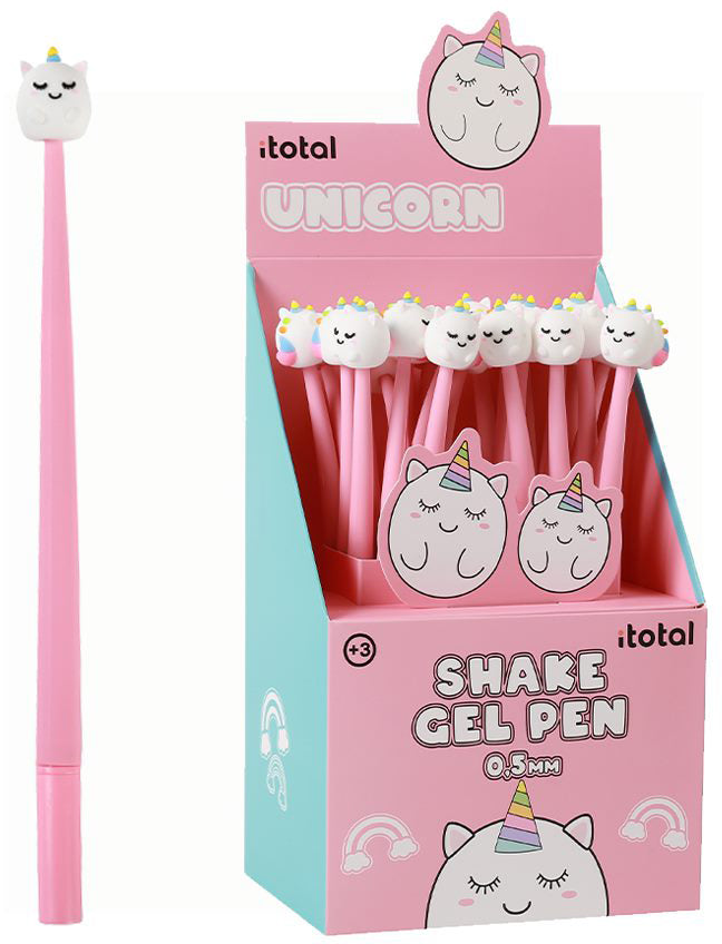 I-total Unicorn XL1164C Gelschreiber – 24er-Set