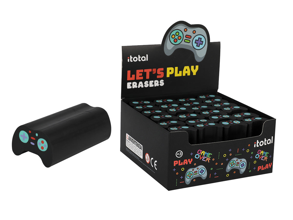 I-total Radiergummi Let's Play – 60 × 30 × 20 mm