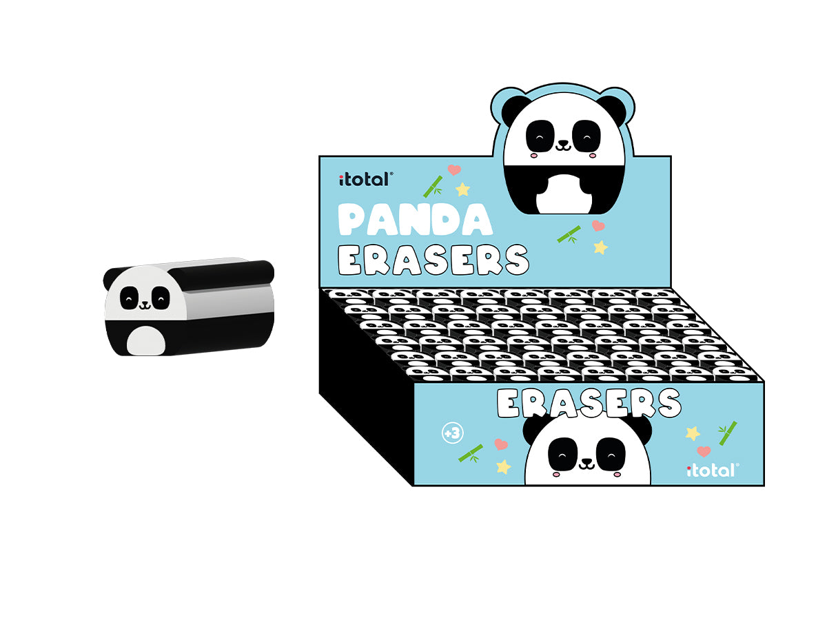 I-total Radiergummi XL1804J Panda – 60 × 25 × 25 mm