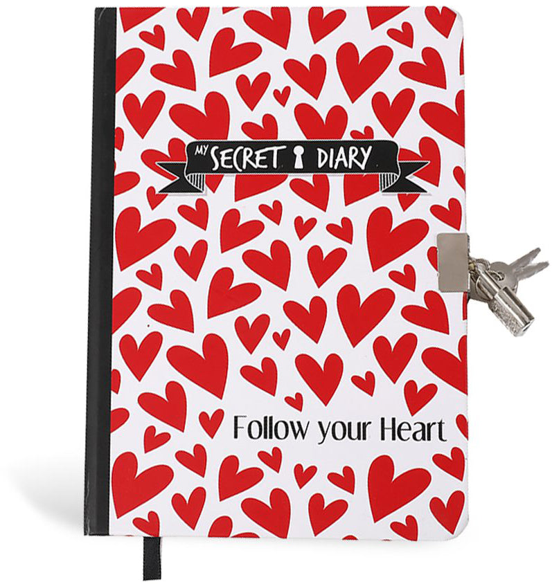 I-total Tagebuch Follow your heart – gepunktet – 155 × 210 mm