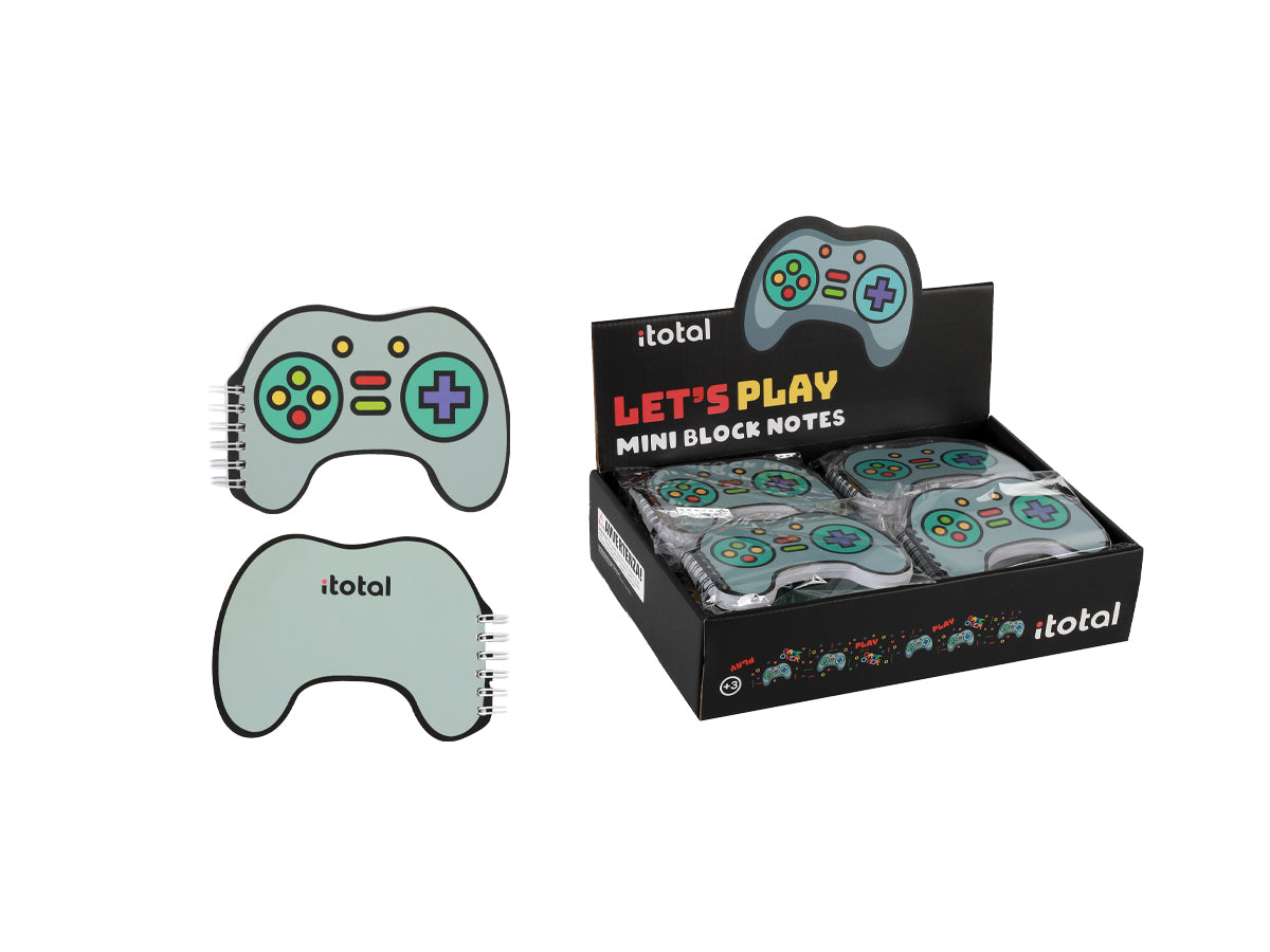 I-total Let's play Notizblock – 120 × 140 mm