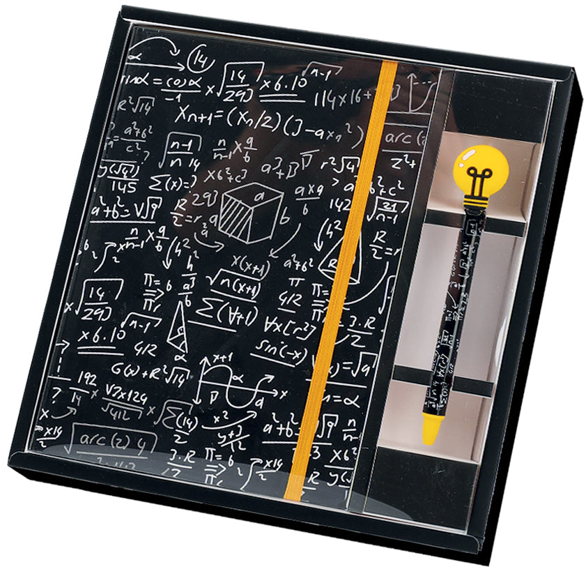 I-total XL1874 Geschenkset – 215 × 230 mm – liniert – mit Stift