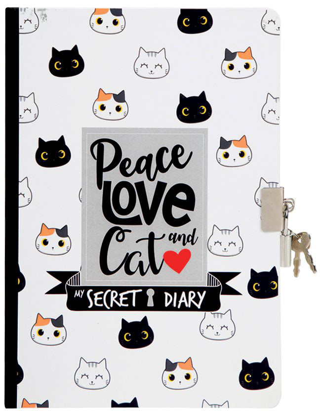 I-total Tagebuch XL1899 CAT – punktkariert – 160 × 210 mm