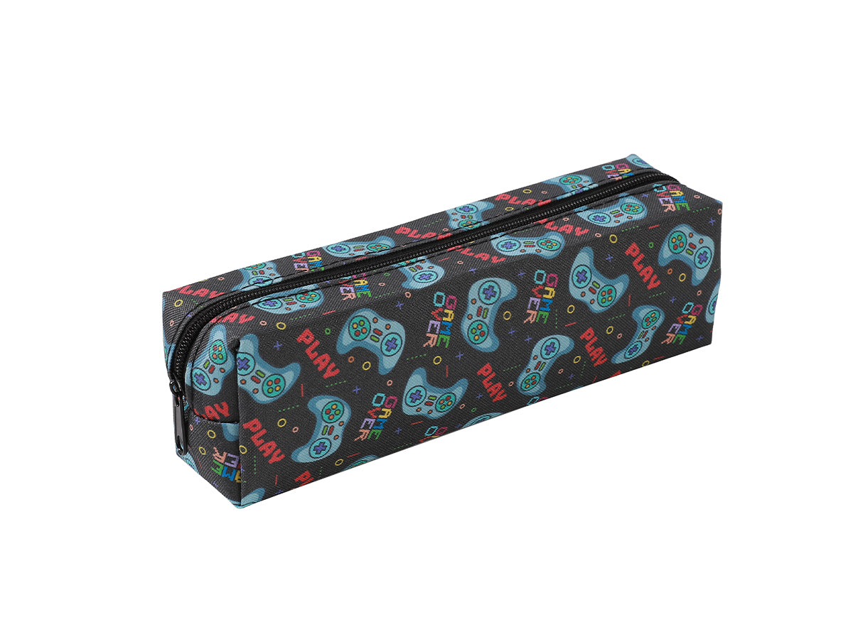 I-total XL1925B – Schlamperetui, Let's play, 6 × 5,5 × 19,5 cm