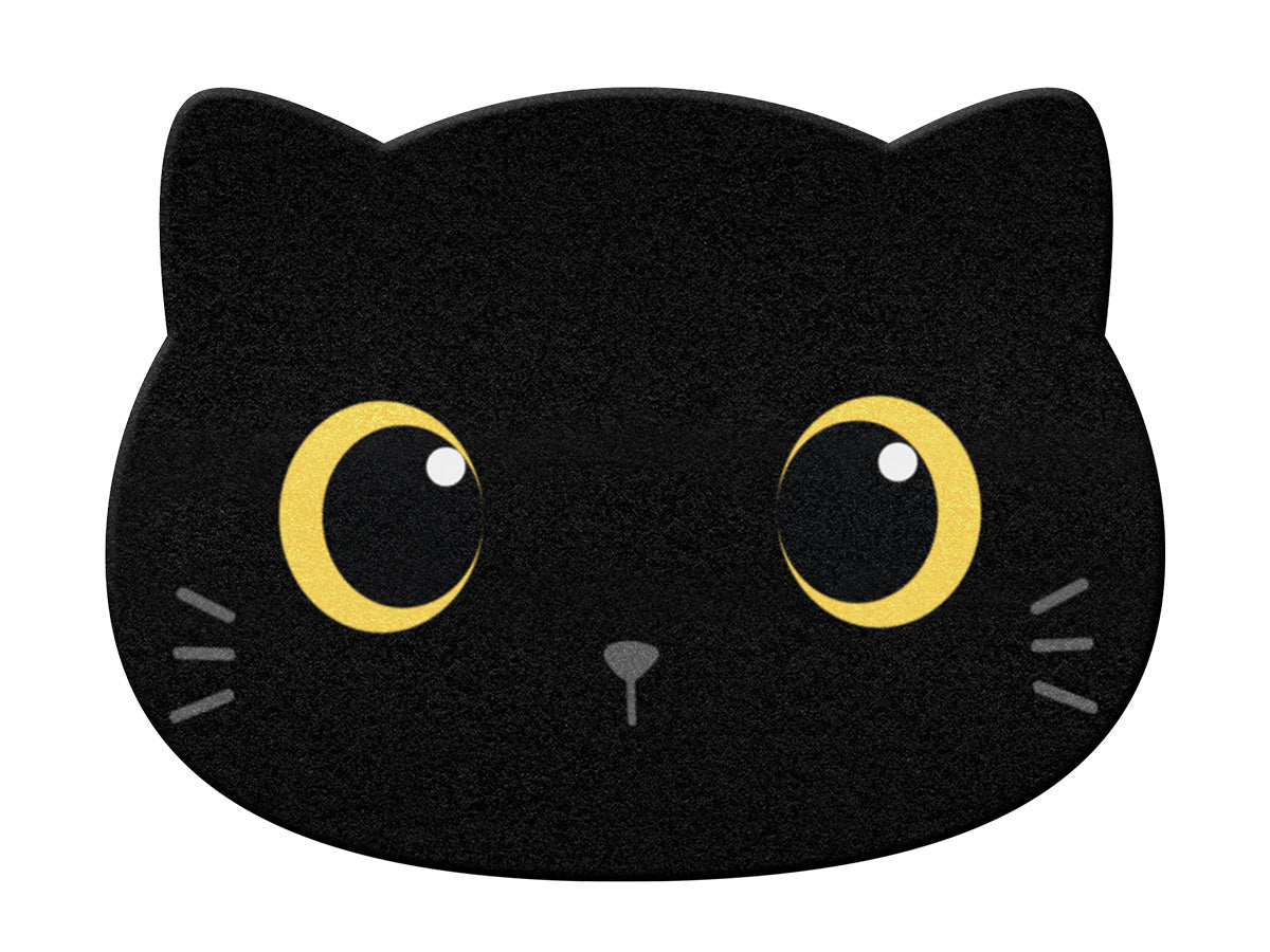 I-total Bodenmatte Cats – 41 × 60,5 cm, Schwarz, Dicke 2 cm