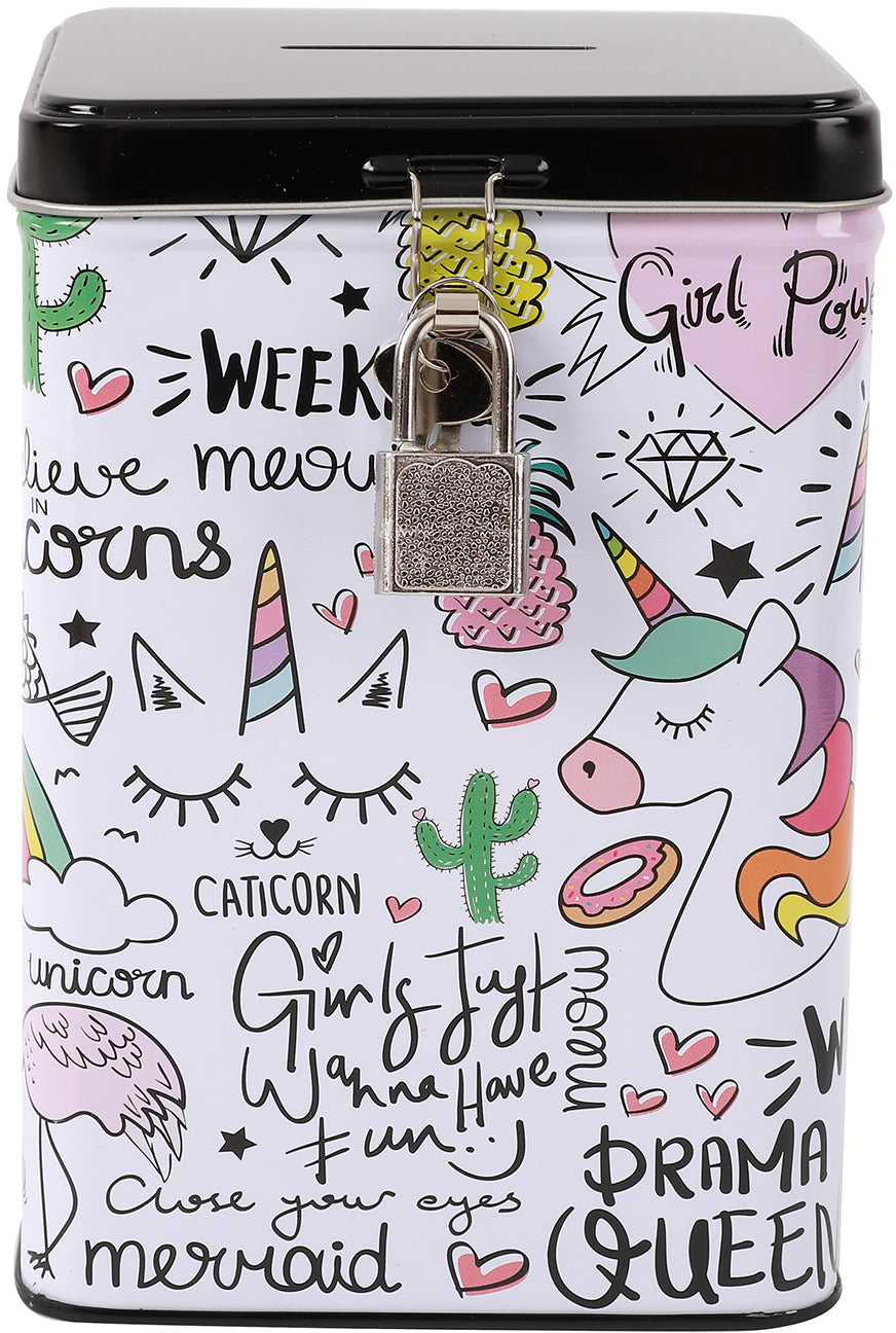 I-total XL2011 Spardose Einhorn – 11,6 × 11,6 × 16,1 cm