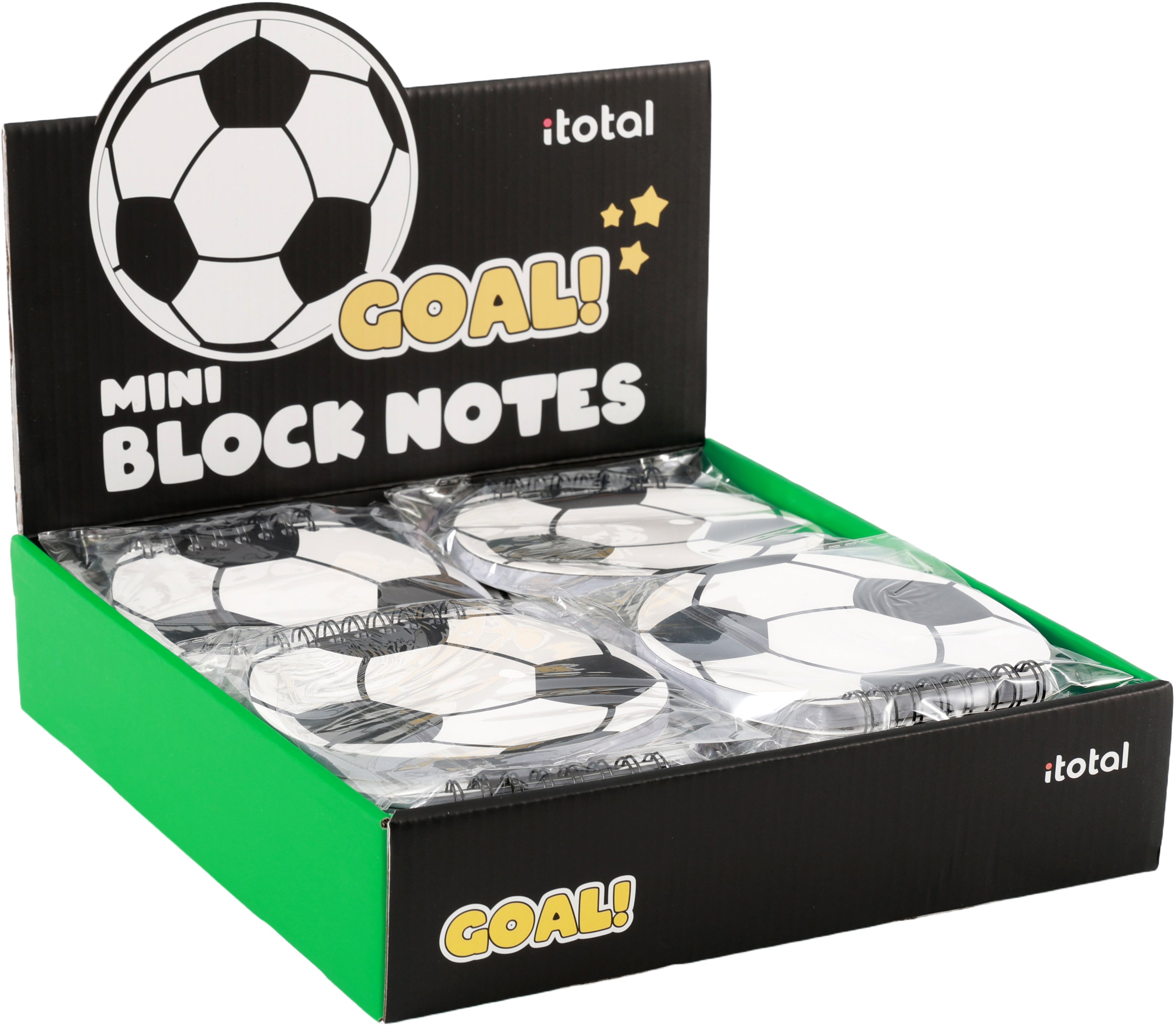 I-total Notizblock – 120 × 135 mm – Fussball