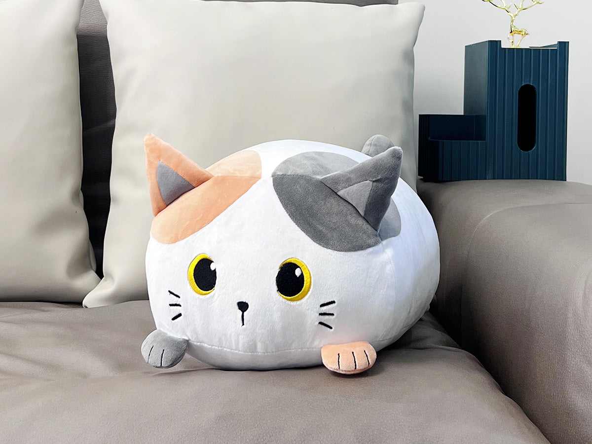 I-total Reisekissen – 612 g – 350×30×400 mm – Orange – Katze