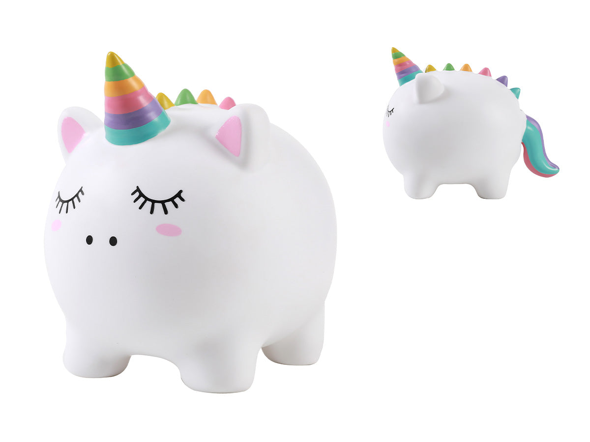 I-total Spardose Einhorn – 15 × 18 × 23 cm