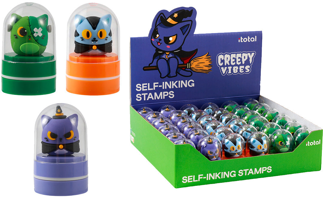 I-total XL2510M – Motivstempel, Motiv Creepy Vibes