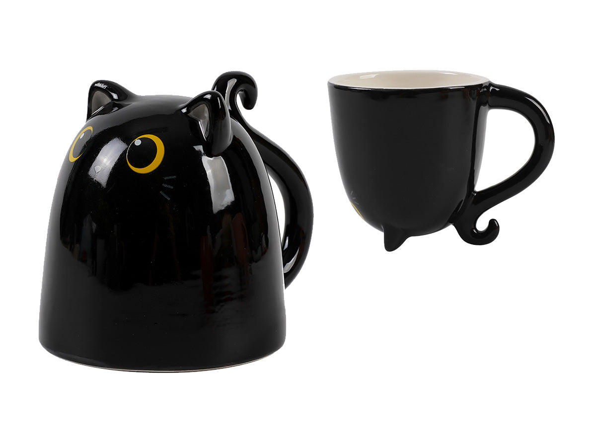 I-total Tasse Up & Down – 300 ml, 9,0 × 12,5 × 10,0 cm, Schwarz