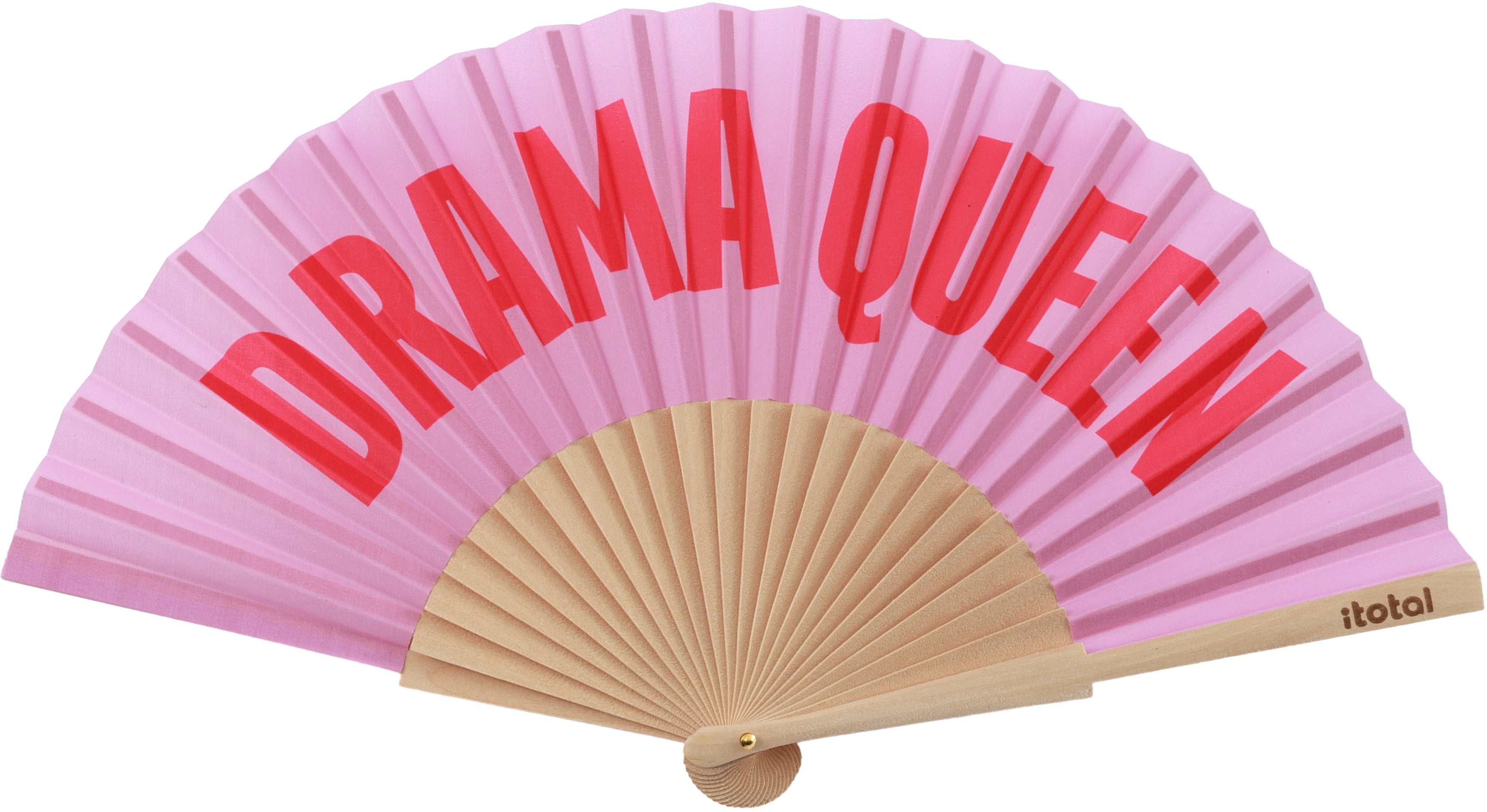 I-total Handfächer XL3165D – Dramaqueen – Mehrfarbig