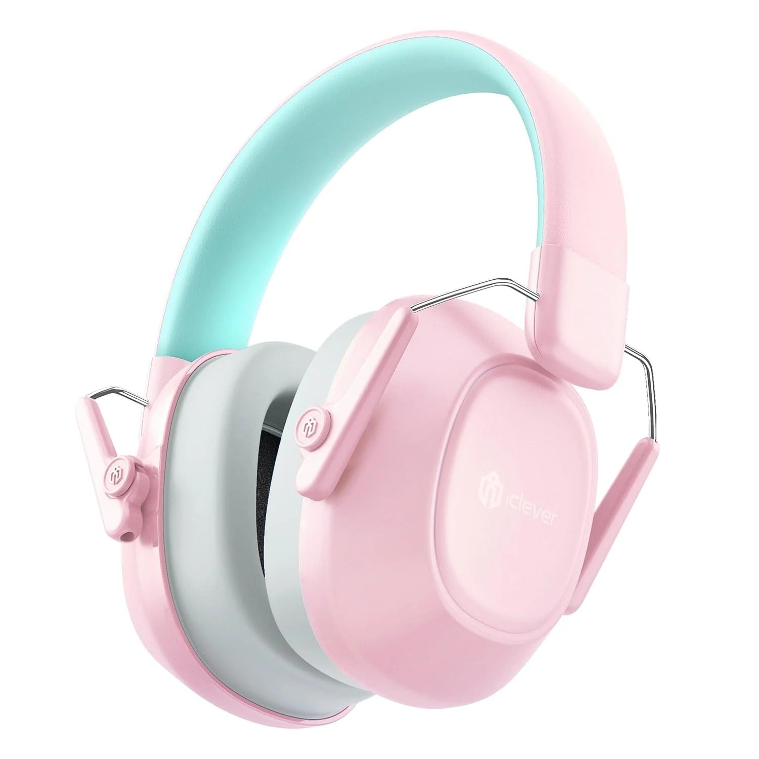 iClever IC-EM01 Kapselgehörschutz für Kinder – Pink – faltbar