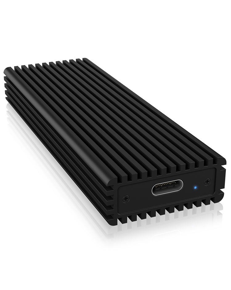 ICY BOX IB-1816M-C31 – 1-Bay M.2-Gehäuse – NVMe (PCIe 3.0), USB 3.2 Gen 2 (10 Gbit/s), für M.2 30-80 mm