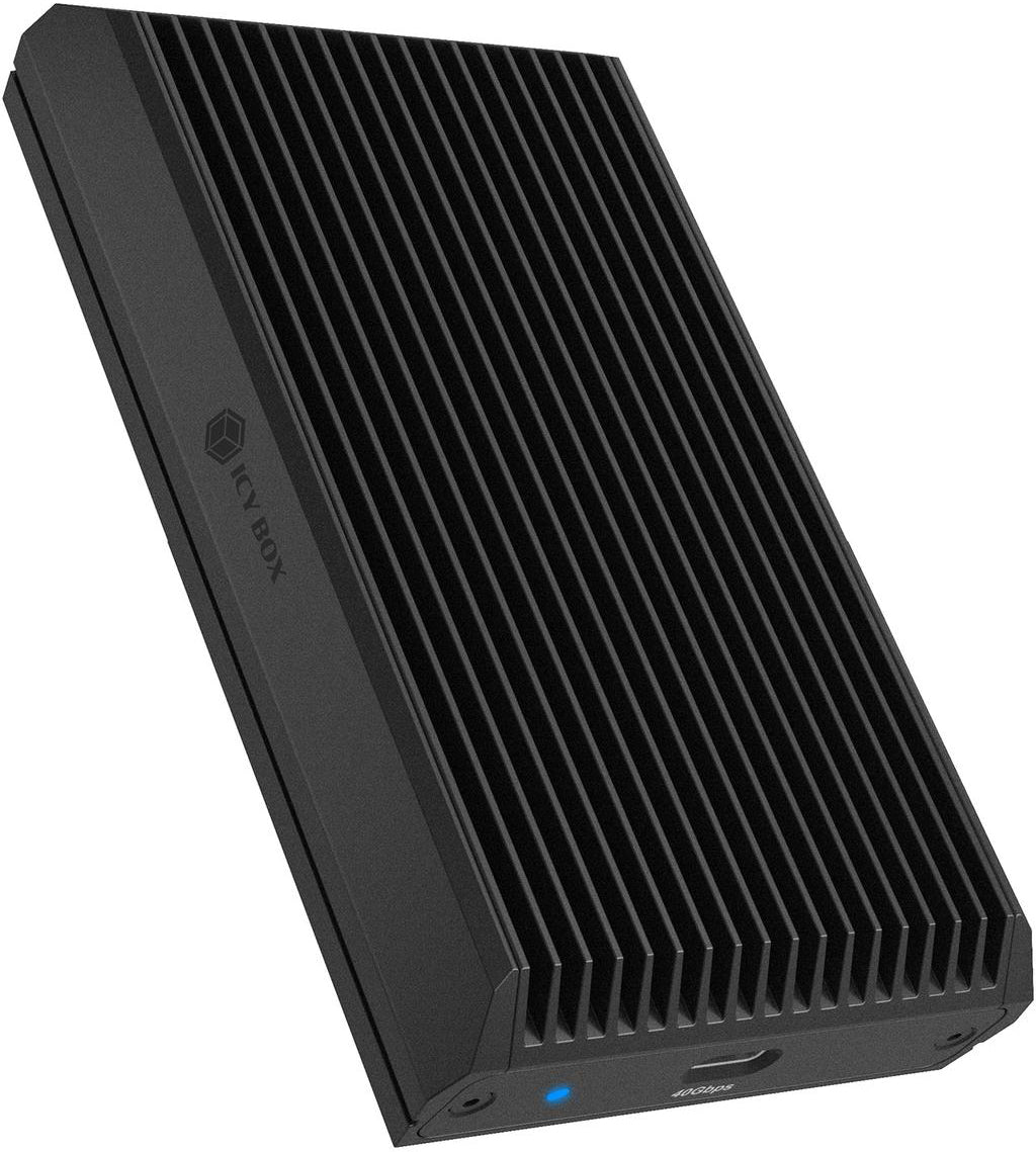 ICY BOX IB-1920M-C42 – 1-Bay Desktop SSD-Gehäuse – NVMe M.2, für M.2 22×30/42/60/80 mm (M-Key)
