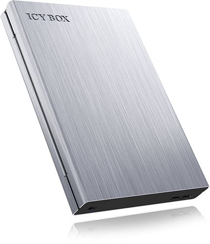 ICY BOX IB-241WP – 1-Bay 2,5" HDD/SSD-Gehäuse – für 2,5" HDD/SSD, SATA