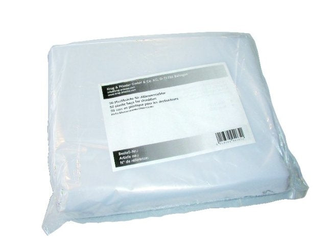 Ideal Abfallsäcke für Aktenvernichter – 30 l (269 × 417 × 64 mm), für Ideal und andere – 50 Stk.