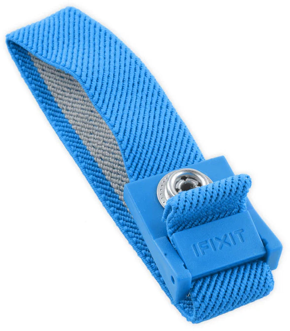 iFixit Antistatik-Armband IF145071 – blau, verstellbar