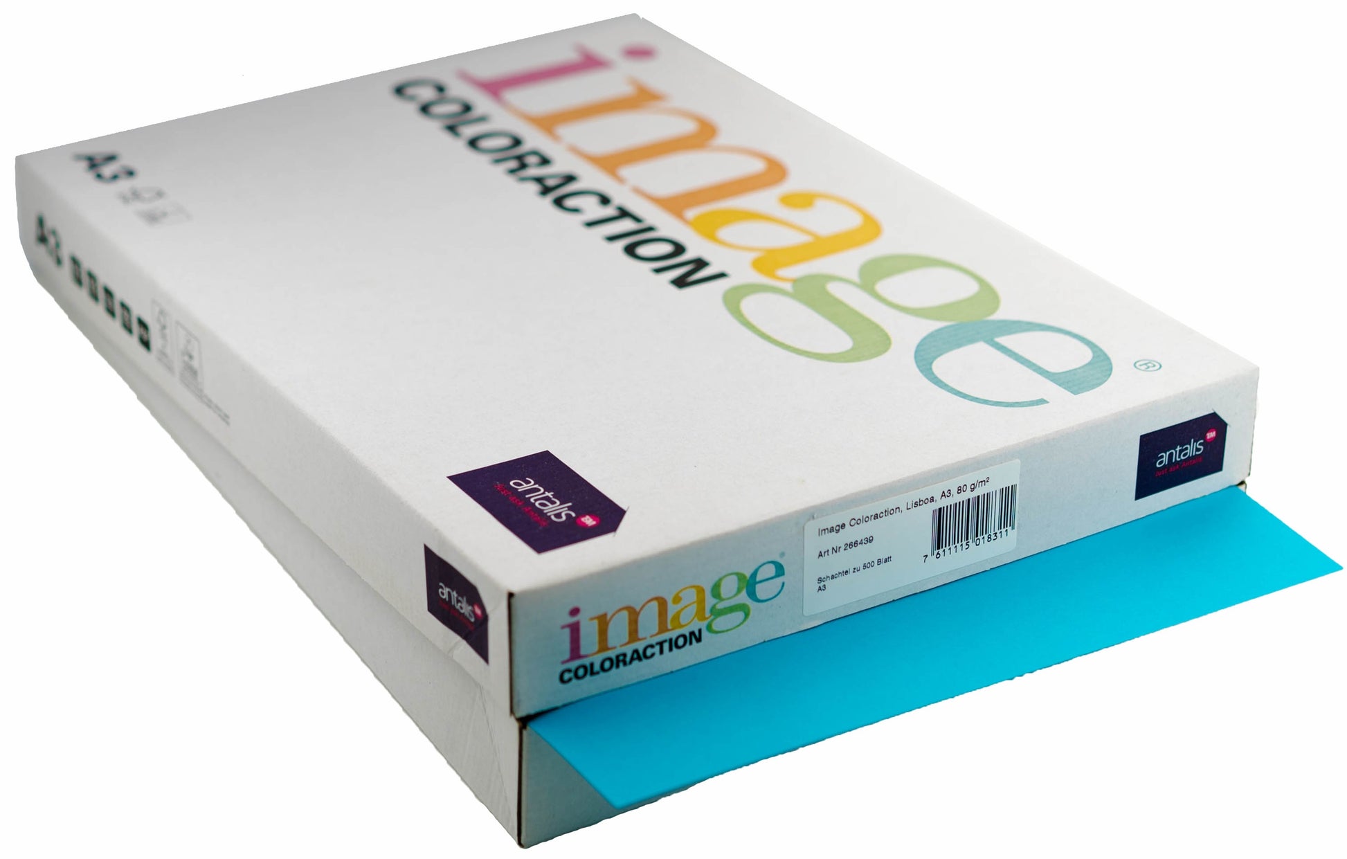 Image Coloraction Farbiges Kopierpapier Königsblau – A3, 80 g/m², 2'500 Blatt