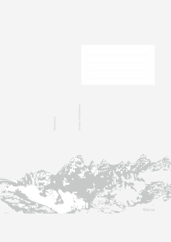 Ingold-biwa Schulheft – A4 – blanko – 80 g/m², grau, 25 Stück