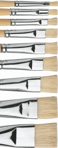 Ingold-biwa Pinsel – Flachpinsel, Grösse 6, Breite 8 mm, Chinaborsten, Länge 297 mm