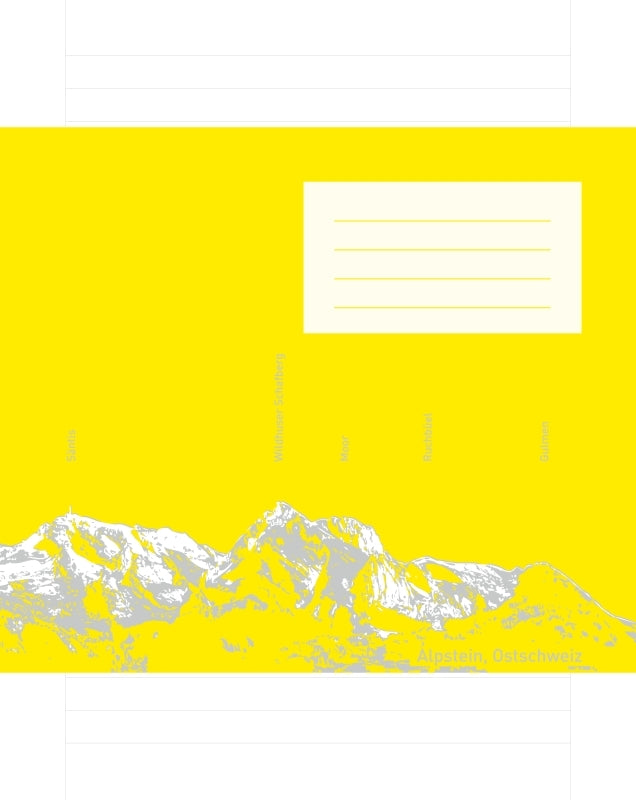 Ingold-biwa Notizheft – 175 × 220 mm – liniert 9 mm – 90 g/m²