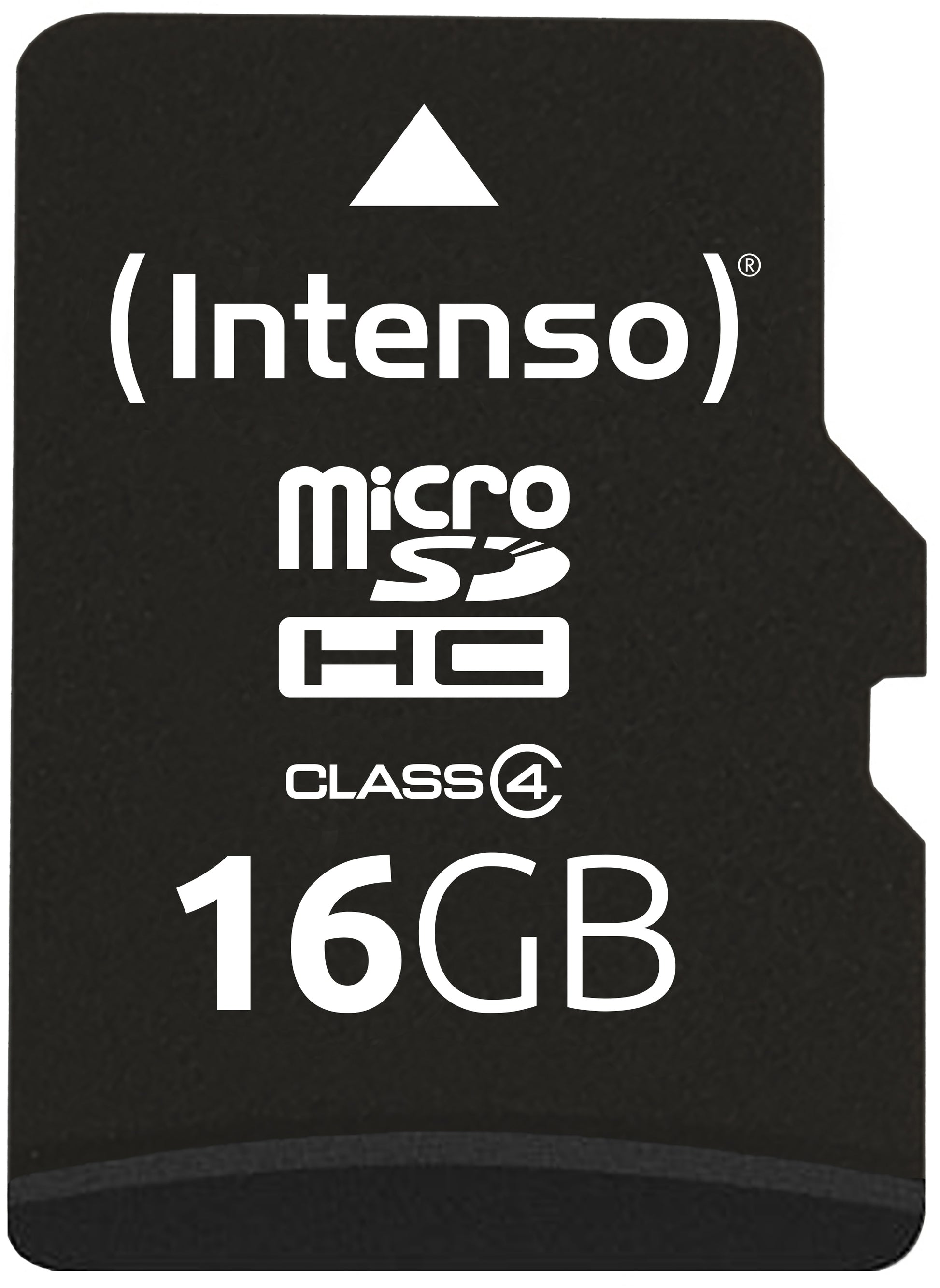 Intenso microSDHC 16 GB – Class 4, 20/5 MB/s, inkl. SD-Adapter