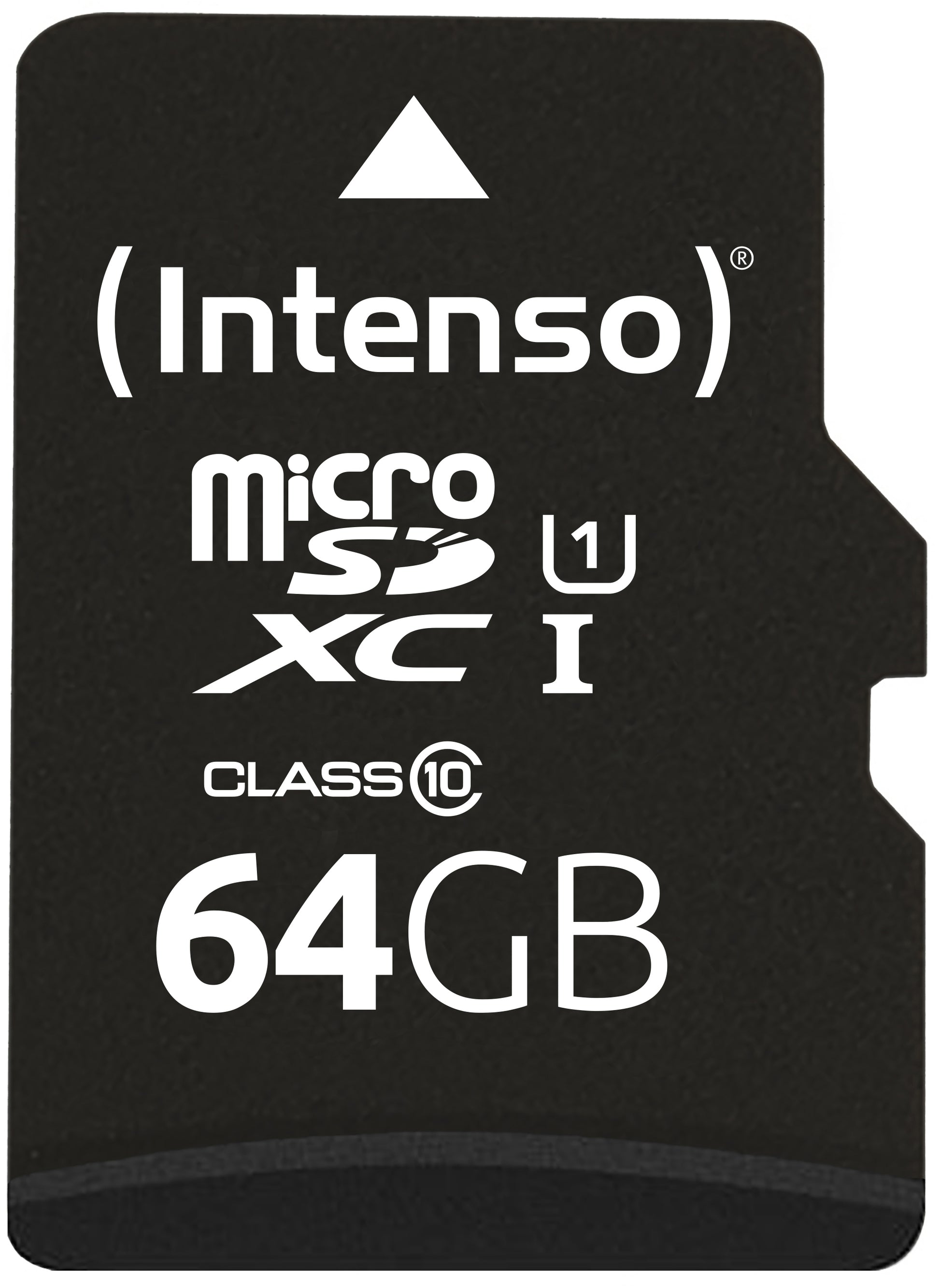 Intenso microSDXC 64 GB – UHS-I, Klasse 10, U1, 90 MB/s Lesen, inkl. SD-Adapter, 5er Pack