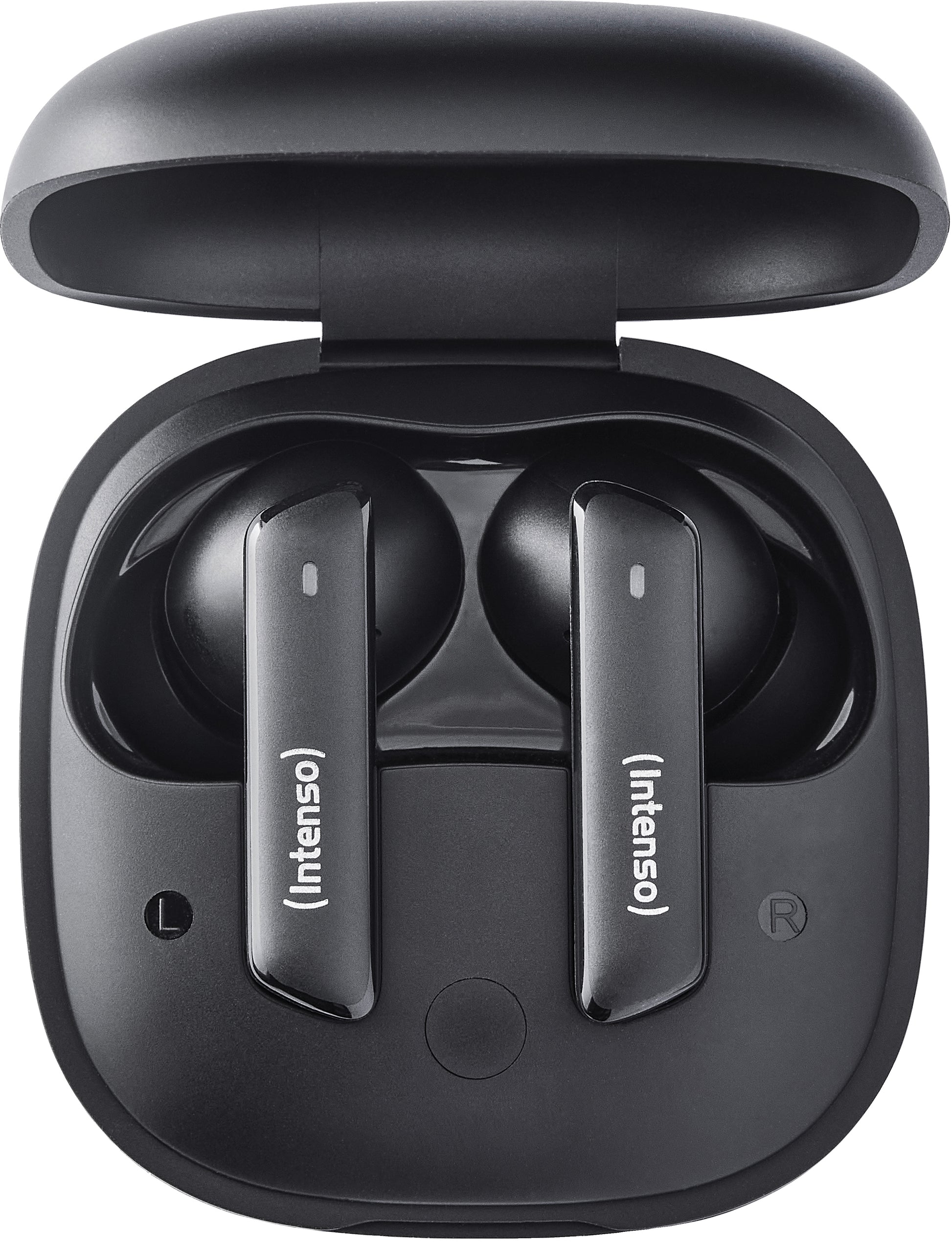 Intenso T500AE TWS In-Ear – Stereo, TWS, ANC, mit Ladecase, Schwarz, BT 5.3