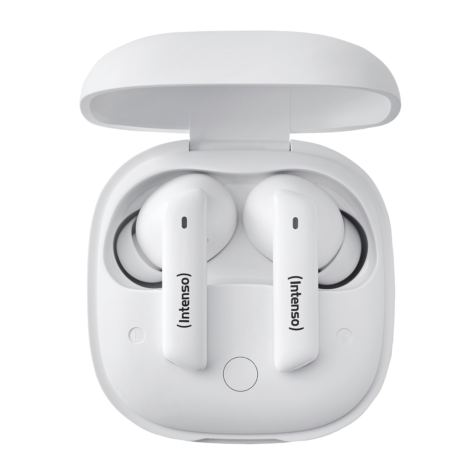 Intenso T502AE TWS In-Ear – ANC, mit Ladecase, Weiss, BT 5.3