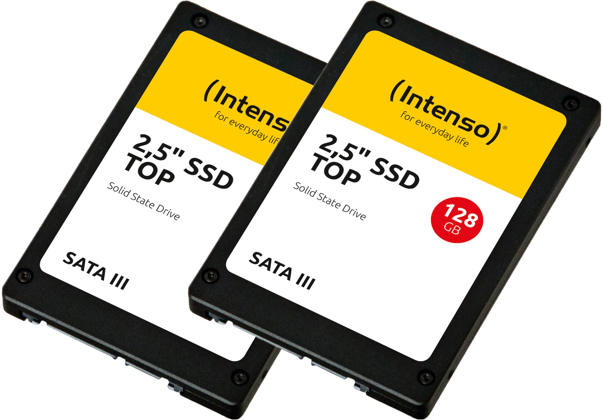 Intenso SSD Top 2×128 GB 3812432 – 2,5" SATA III – für PC/Laptop