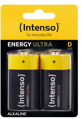 Intenso D Batterien, Alkaline, 1,5 V – 2 Stk.
