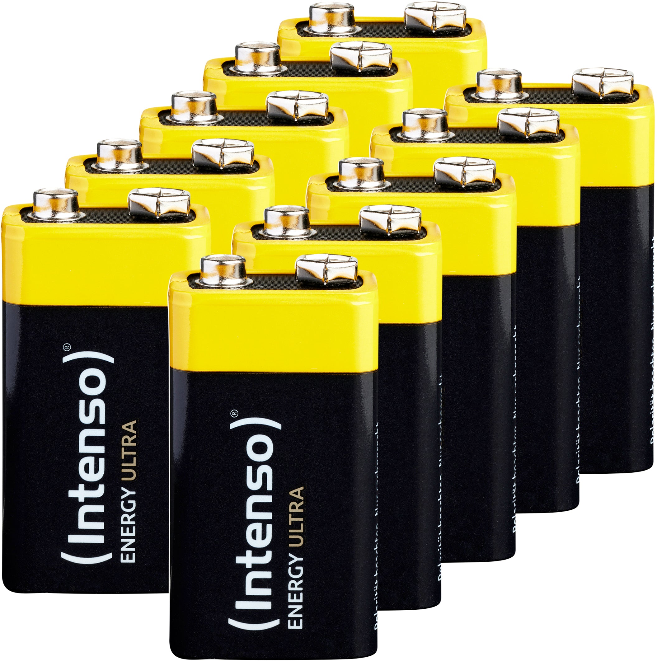 Intenso 9V Batterien, Alkaline, 9 V – 10 Stk.