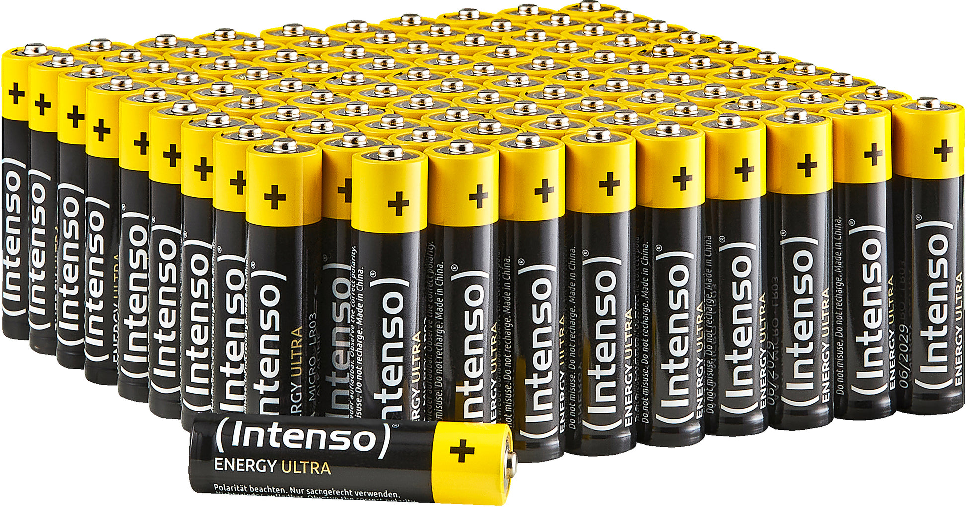 Intenso AAA Batterien, Alkaline, 1,5 V – 100 Stk.