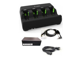 Zebra Netzteil – 3600 Batterieladegerät-Set – inkl. Netzteil, DC-Kabel, AC-Netzkabel