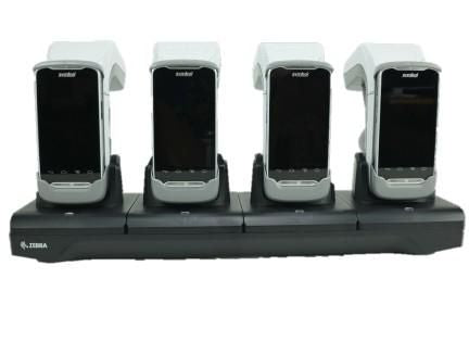 Zebra Ladestation – CRD4S-RFD8500-1R – 4-Slot – für RFD8500 – schwarz