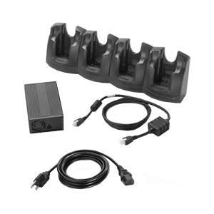 Zebra Ladestation – 4× Ladeplätze, Ethernet – für Terminals