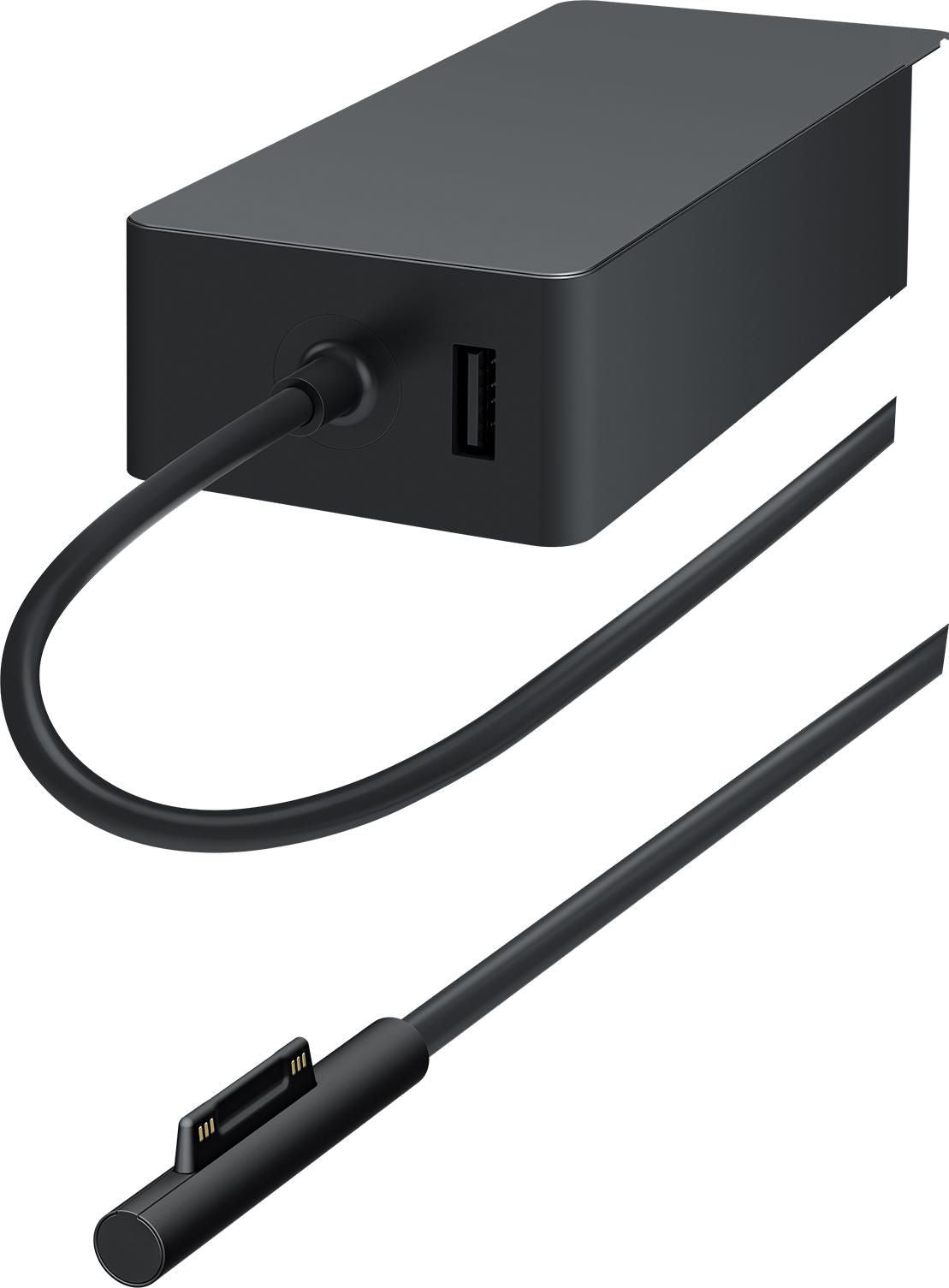 Microsoft Netzteil – 44 W – für Surface Pro – Schwarz