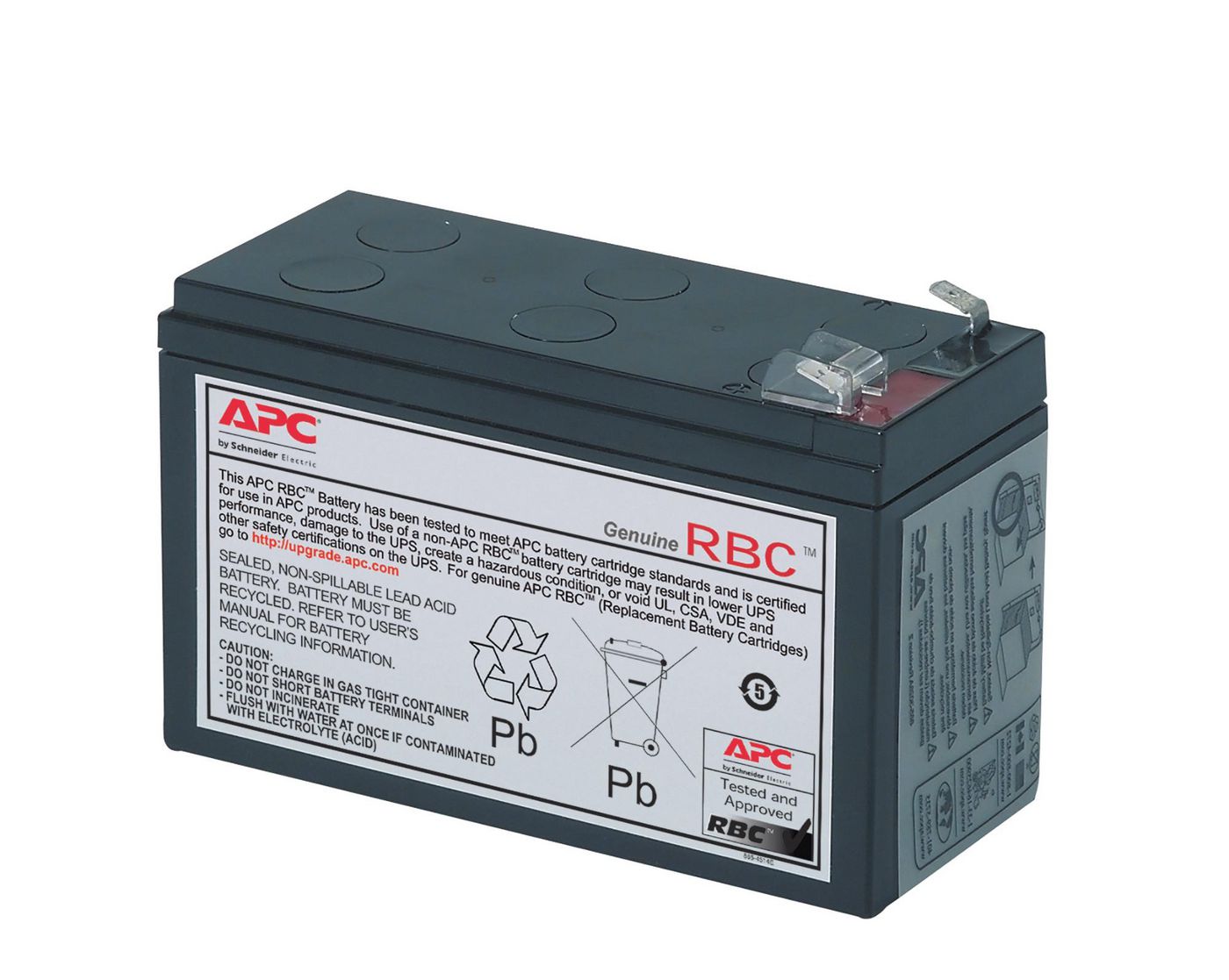 APC RBC17 UPS-Batteriemodul – Blei (VRLA), 12 V – 1 Stk.