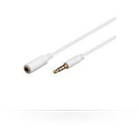 Microconnect 3,5-mm-Klinken-Verlängerung – Stecker zu Buchse – 5 m, Weiss