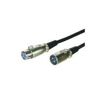 Microconnect XLR-Kabel – 3-pol M–F – 1 m